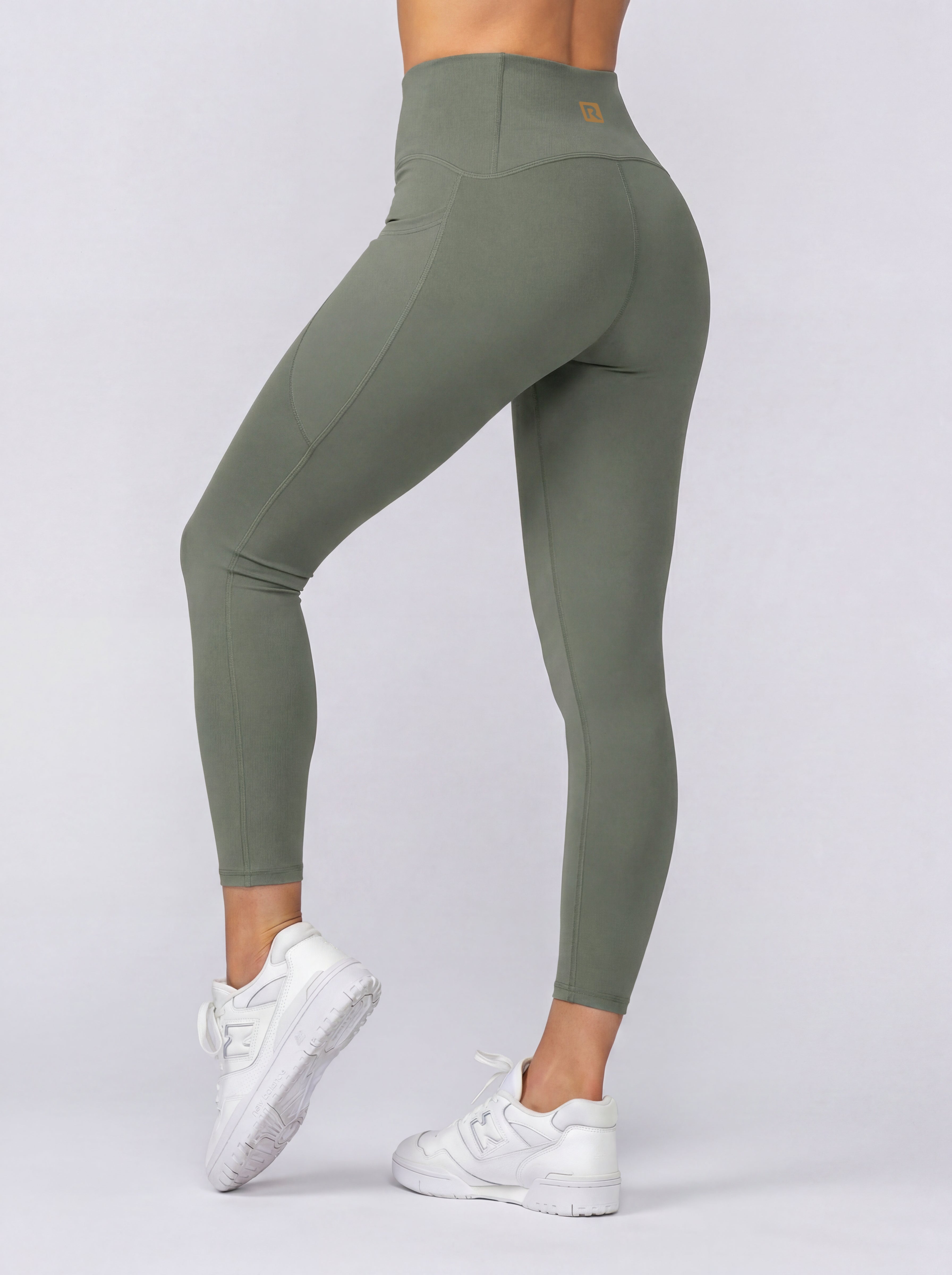 Motion Flex Leggings - Willow Leaf