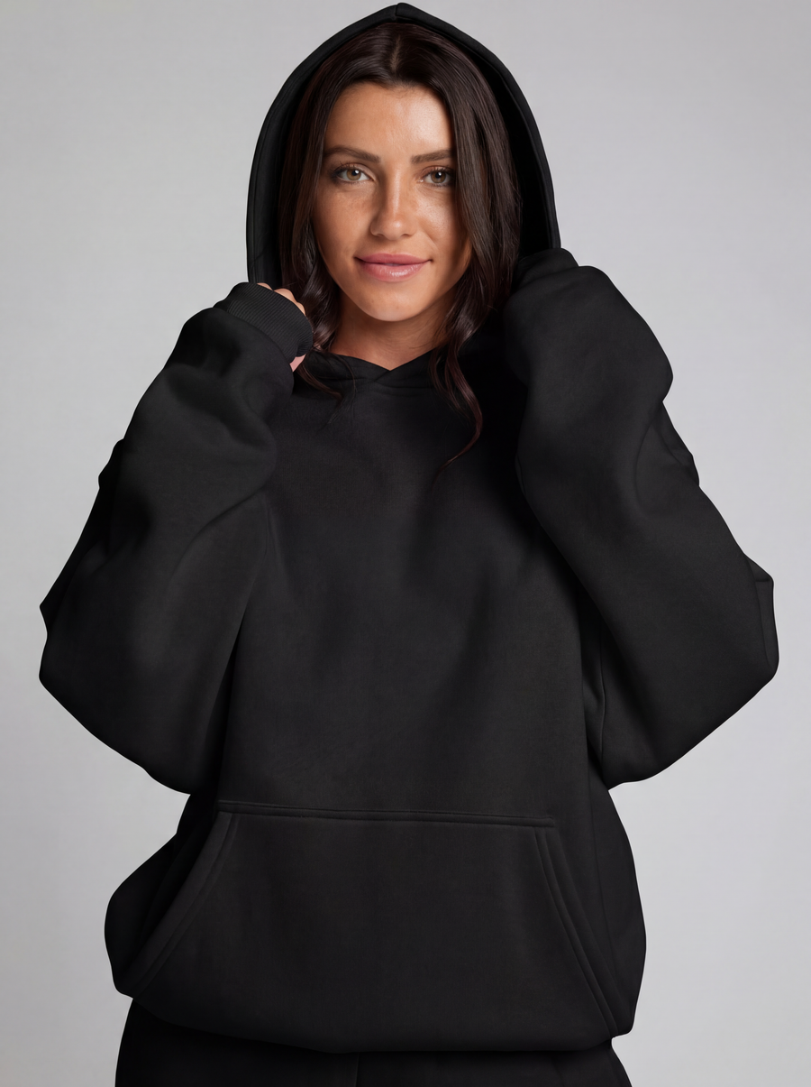 Oversized Hoodie - Black
